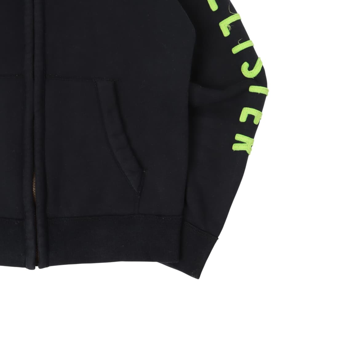 홀리스터 로고 스웻 후드집업 상품이미지4