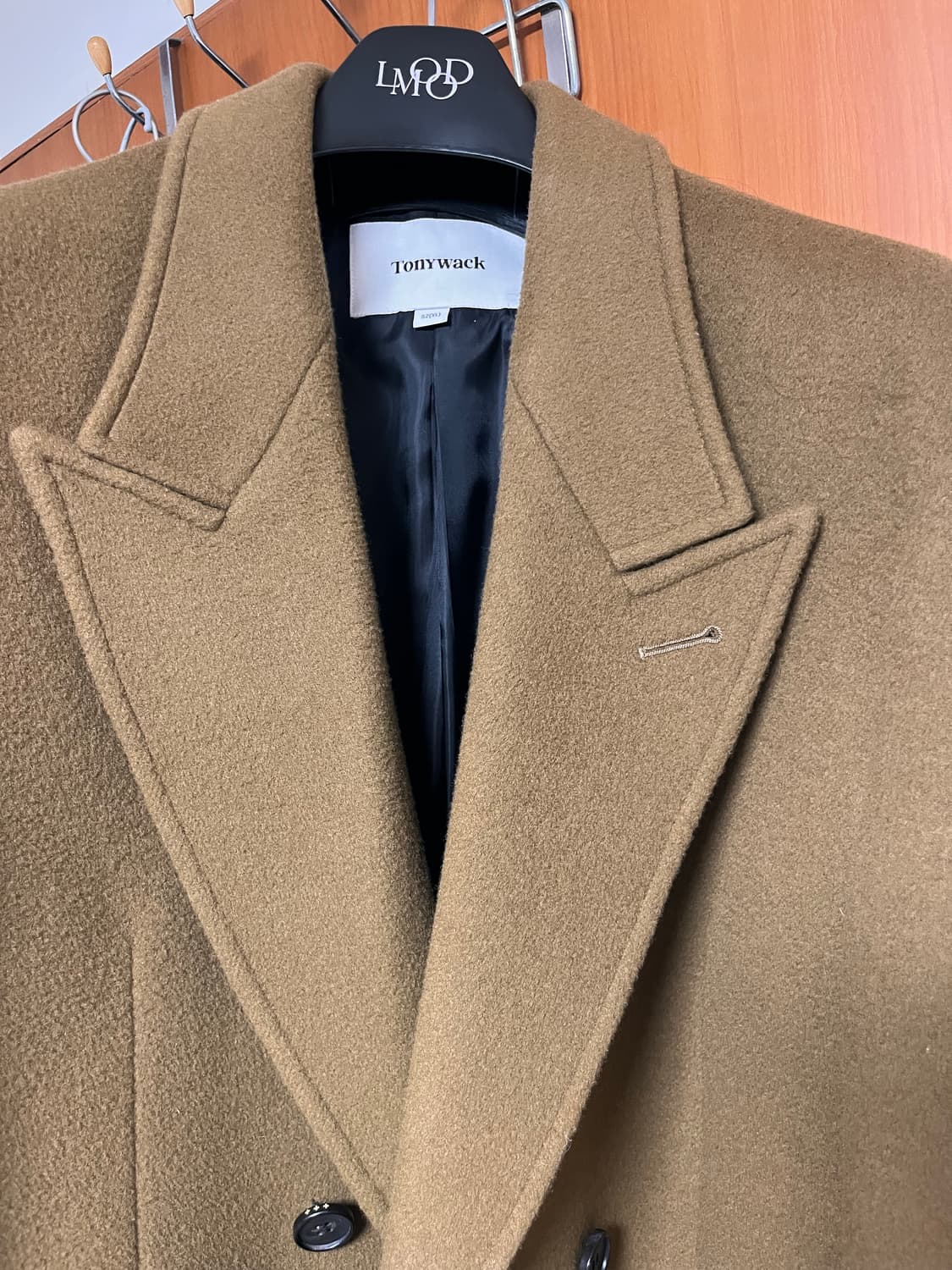 토니웩 더블 코트 카멜 XL 상품이미지4