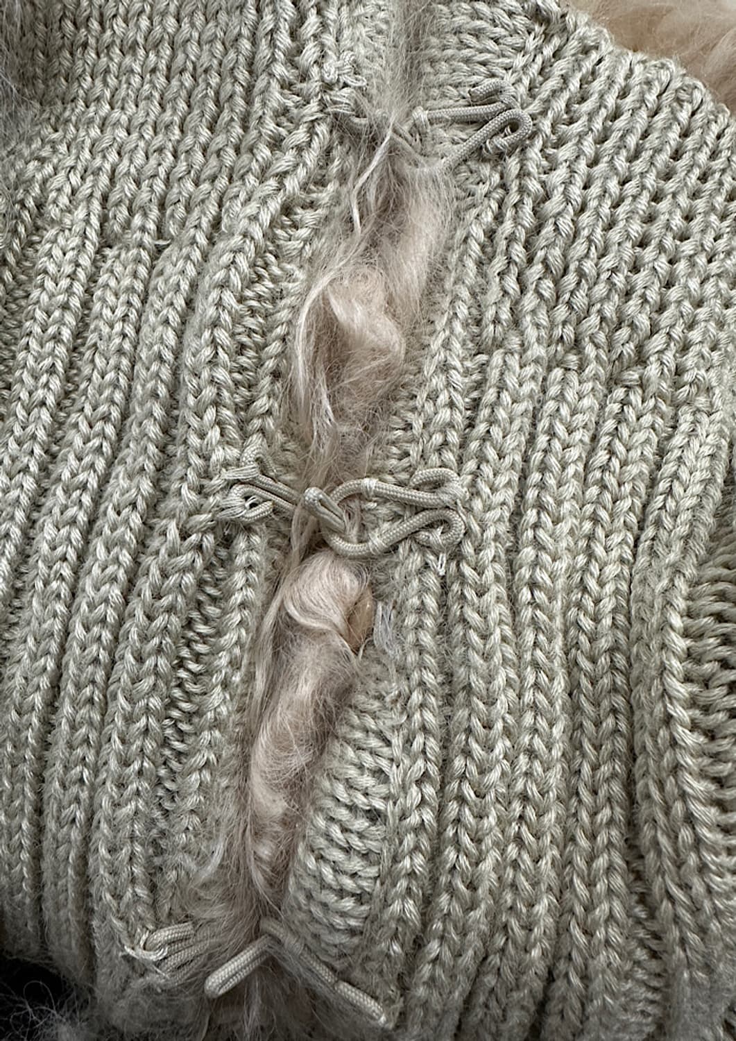 빈티지 퍼 조끼  상품이미지3