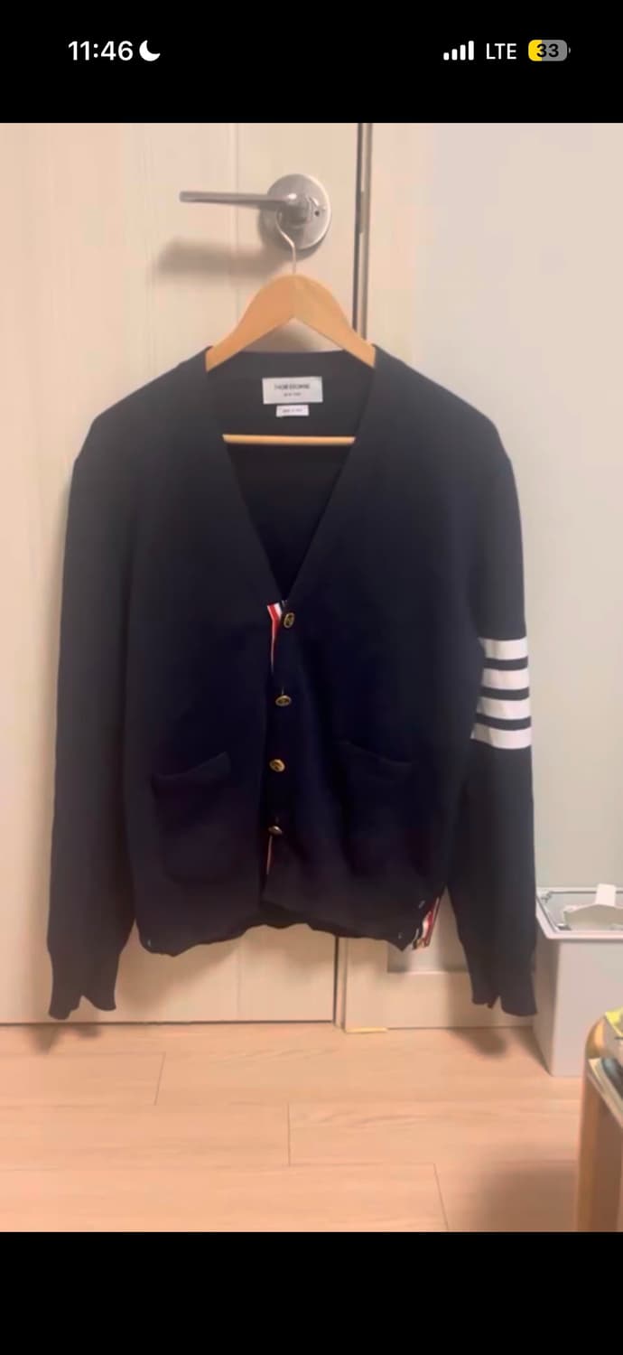 톰브라운 밀라노스티치 금장 가디건 2 상품이미지1