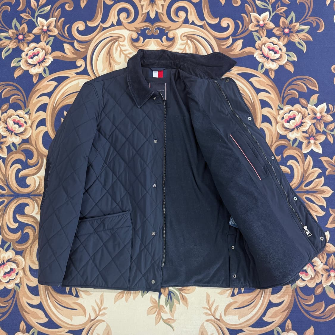 (XL)타미힐피거 Tommy hilfiger 퀼팅 자켓(네이비) 상품이미지3