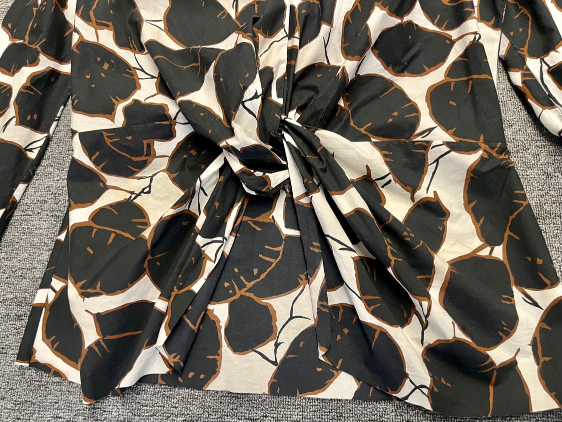 [66] 마르니 패턴 블라우스 38  상품이미지3