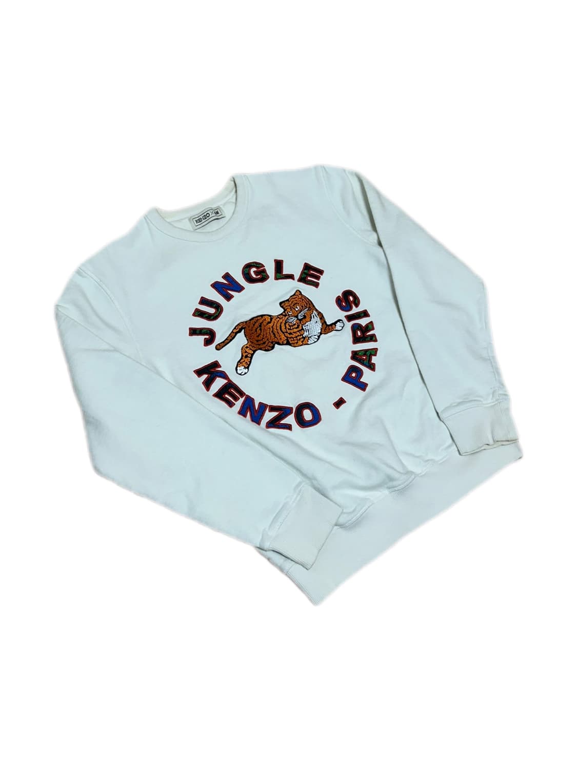 겐조 H&M 정글 타이거 화이트 스웻셔츠 상품이미지1