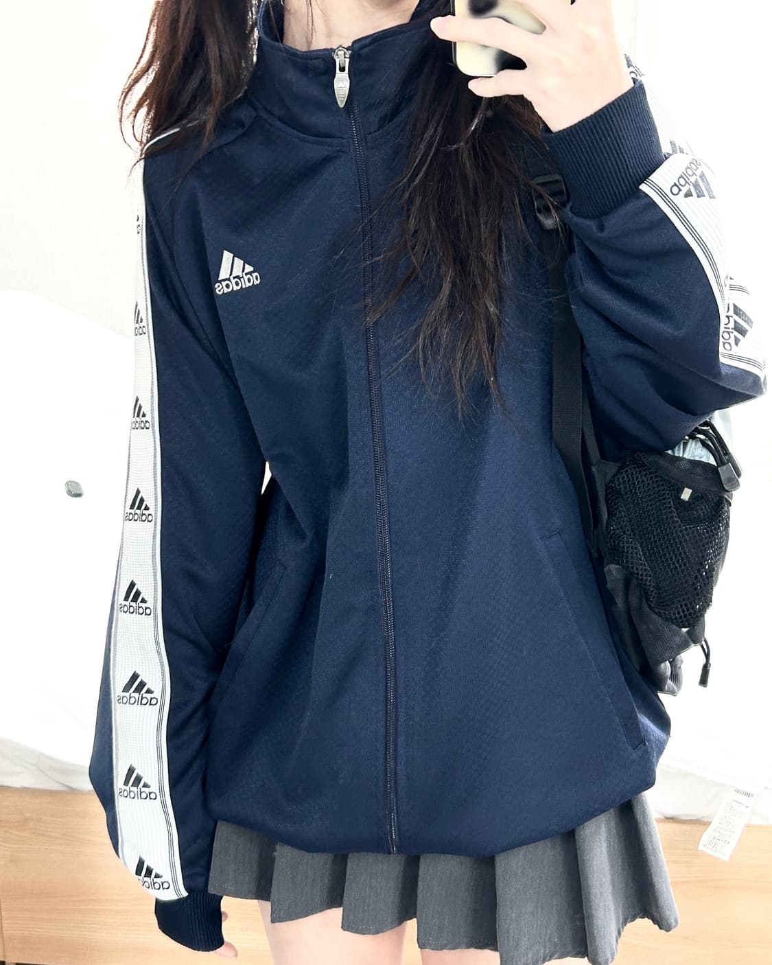 아디다스 JAPAN 사이드라인 네이비 져지 상품이미지4