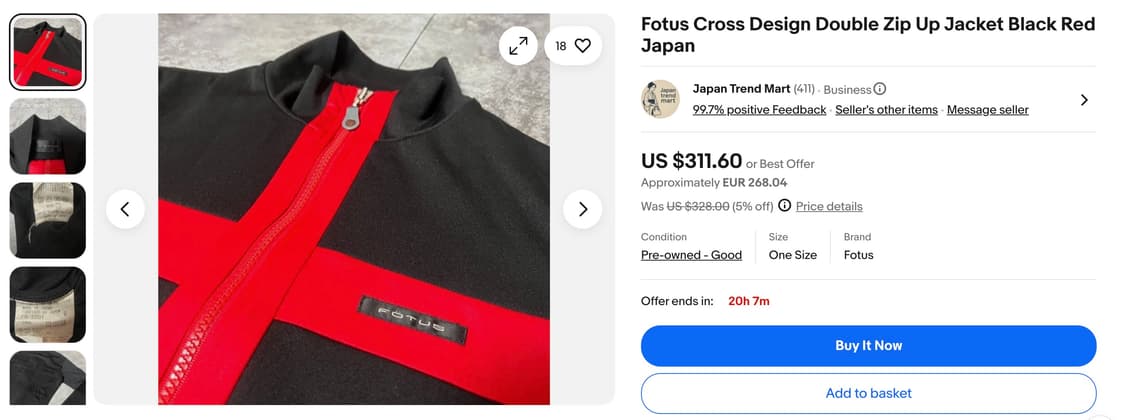 FOTUS 크로스 트랙자켓 상품이미지8