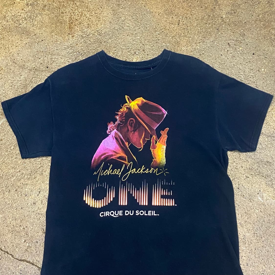 미국 빈티지 마이클 잭슨 공식굿즈 프린팅 반팔티 락티셔츠 상품이미지2