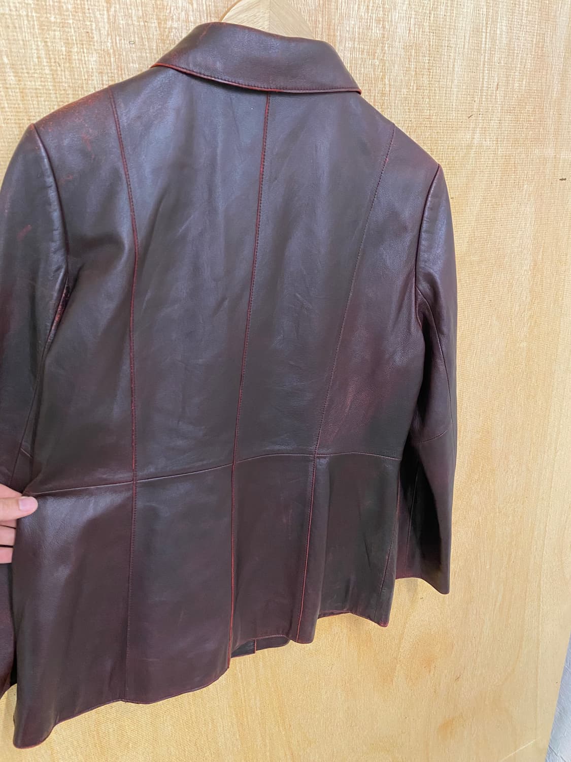 VTG leather jacket 빈티지 레더 자켓 상품이미지6
