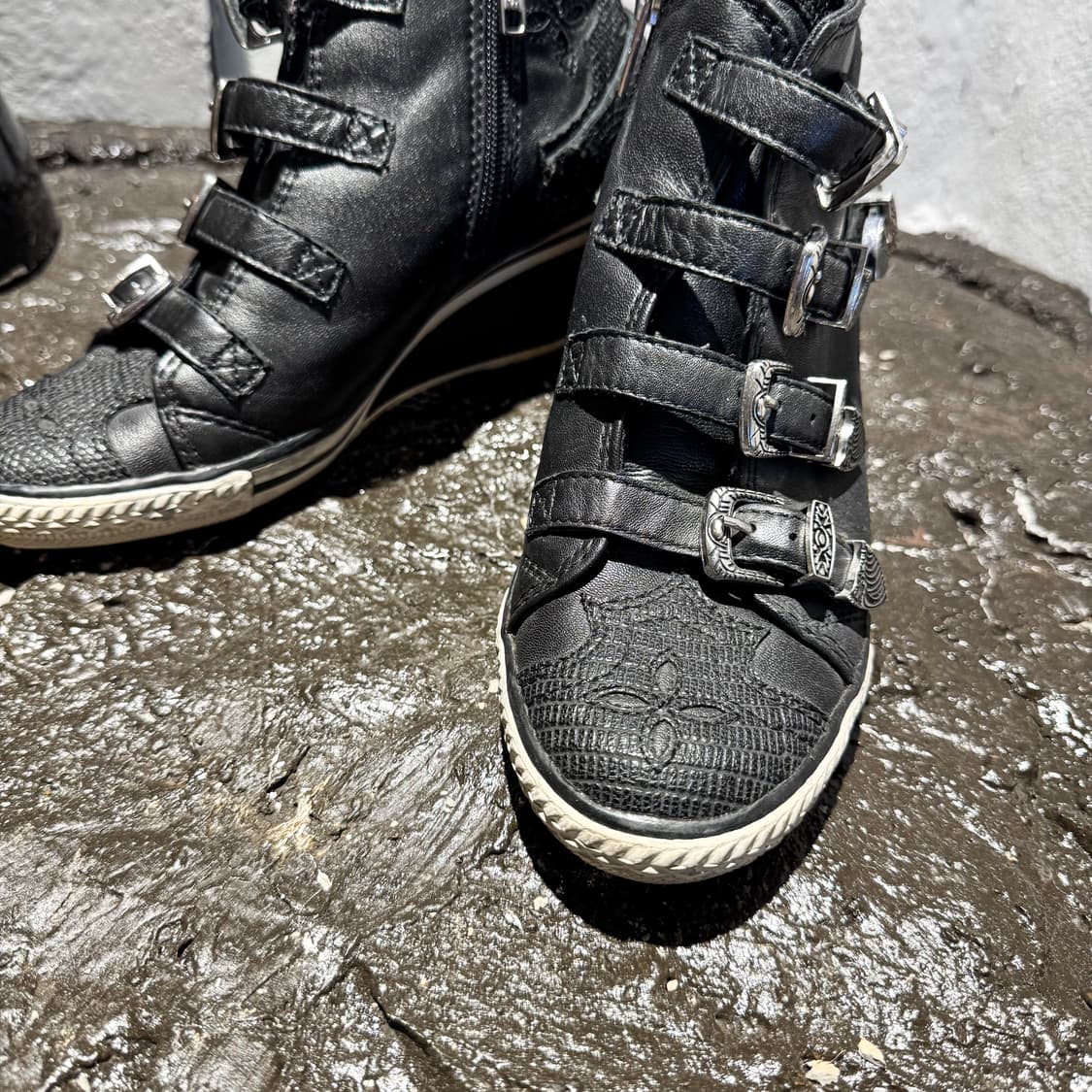 ASH – Western Buckle Wedge Sneakers 2000 상품이미지3