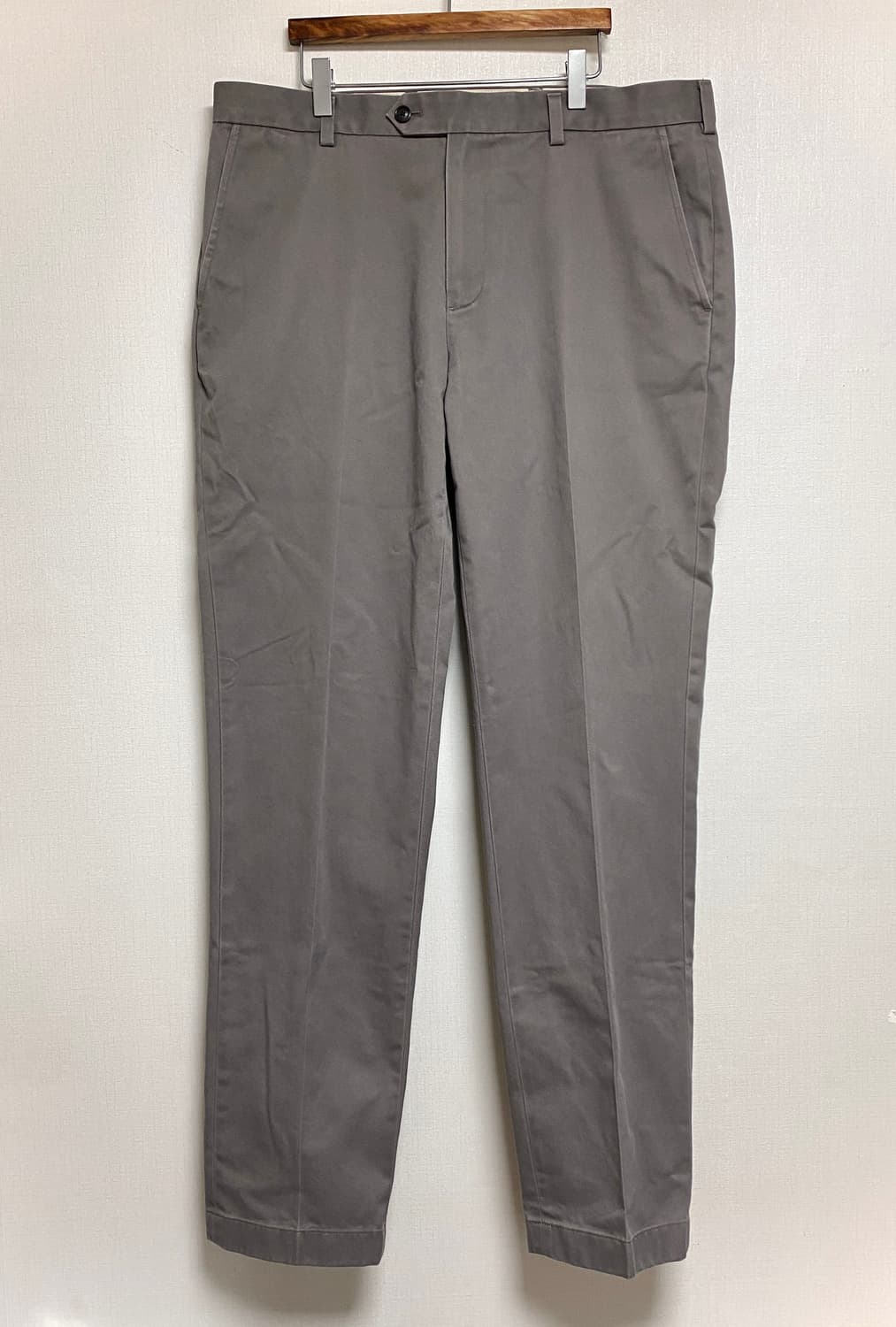 브룩스브라더스 스톤 워시드 빈티지 그레이 치노팬츠 W36/L34 상품이미지1