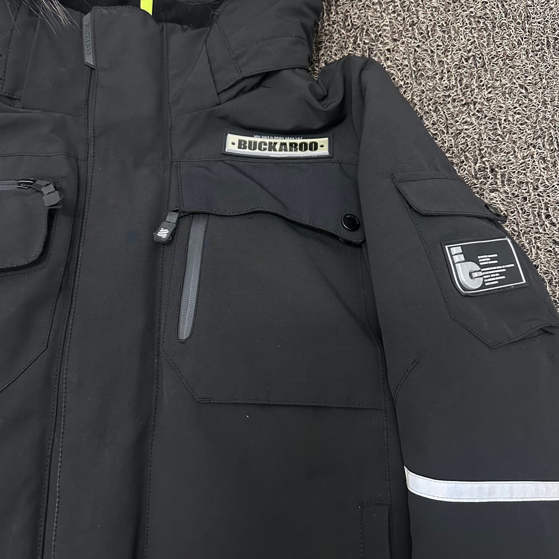 BUCKAROO 버커루 덕다운 후드 패딩 점퍼 L 상품이미지3