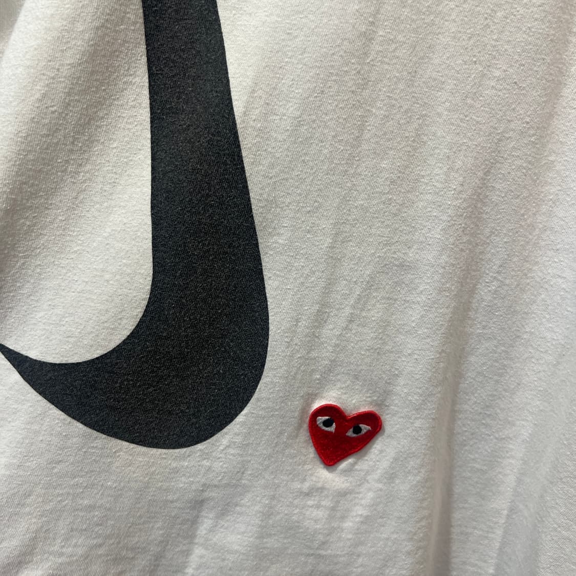 (XL)꼼데가르송 X 나이키 티셔츠 상품이미지2