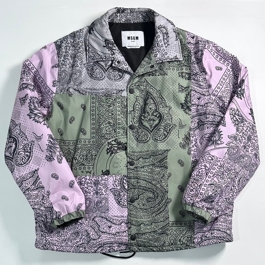 MSGM 페이즐리 코치자켓 상품이미지1