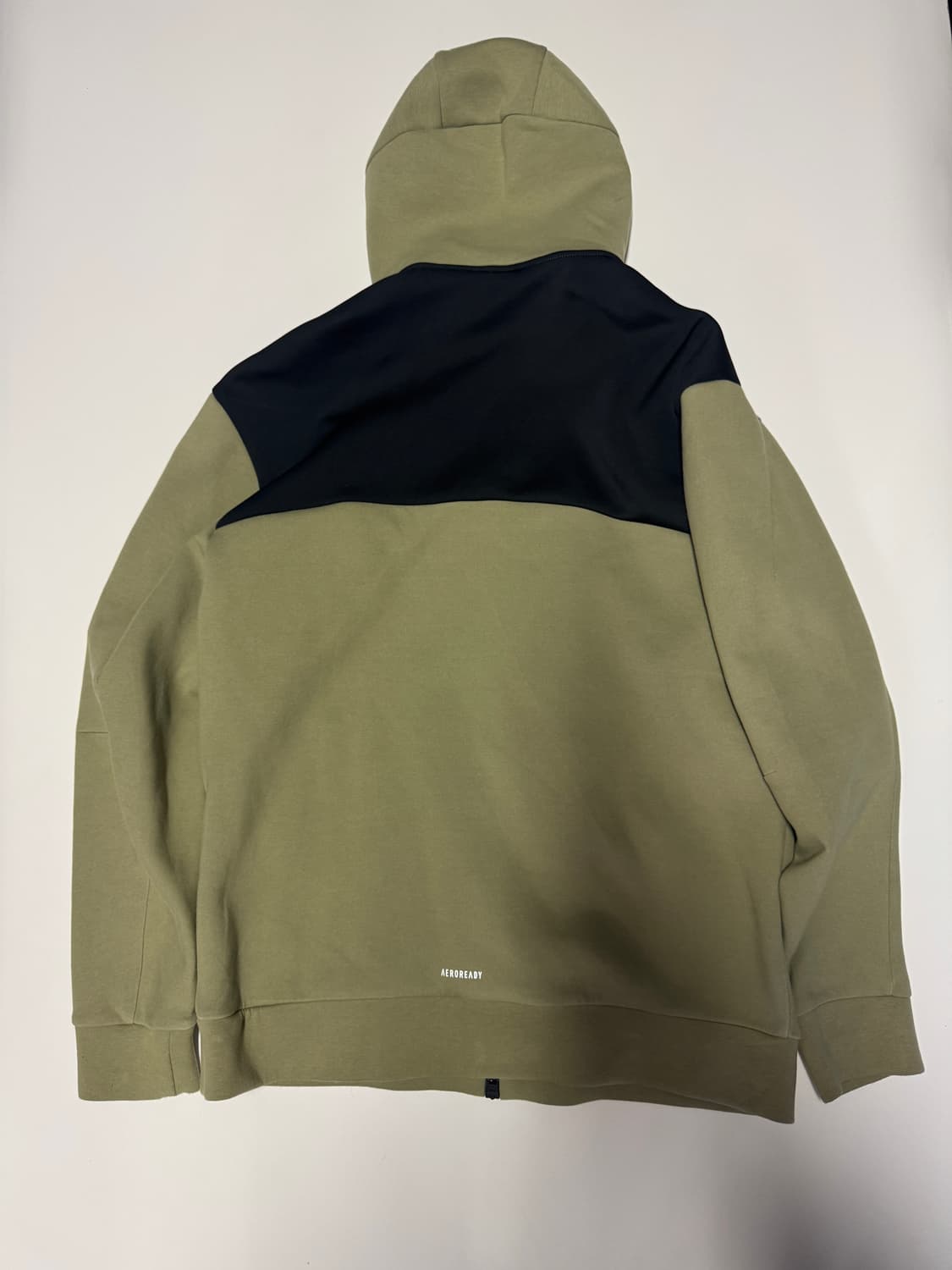 아디다스 ZEN 기능성 후드집업 트레이닝 세트 2XL 올리브카키 상품이미지3