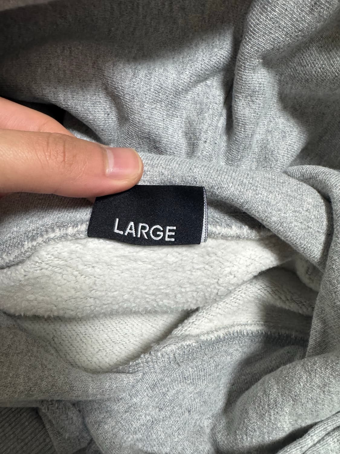 [L]필이너프 서울시티 십자가 후드티 L 상품이미지3