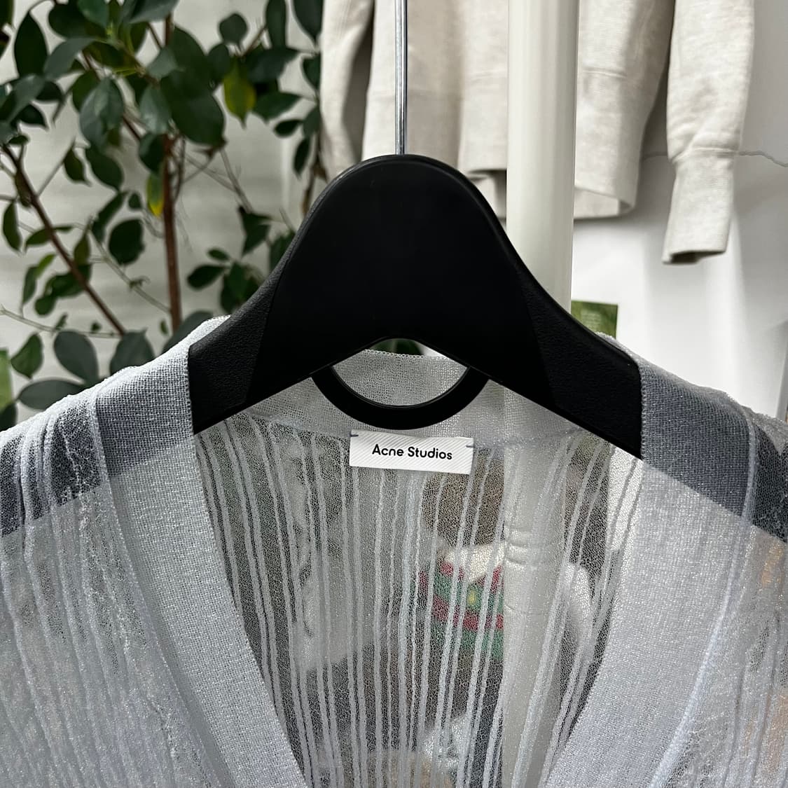 아크네스튜디오 시스루 플리츠 가디건 XS 상품이미지3