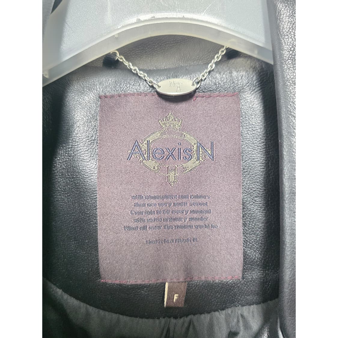 택포) 22s Alexis N 실버폭스퍼 롱코트 Free 상품이미지2