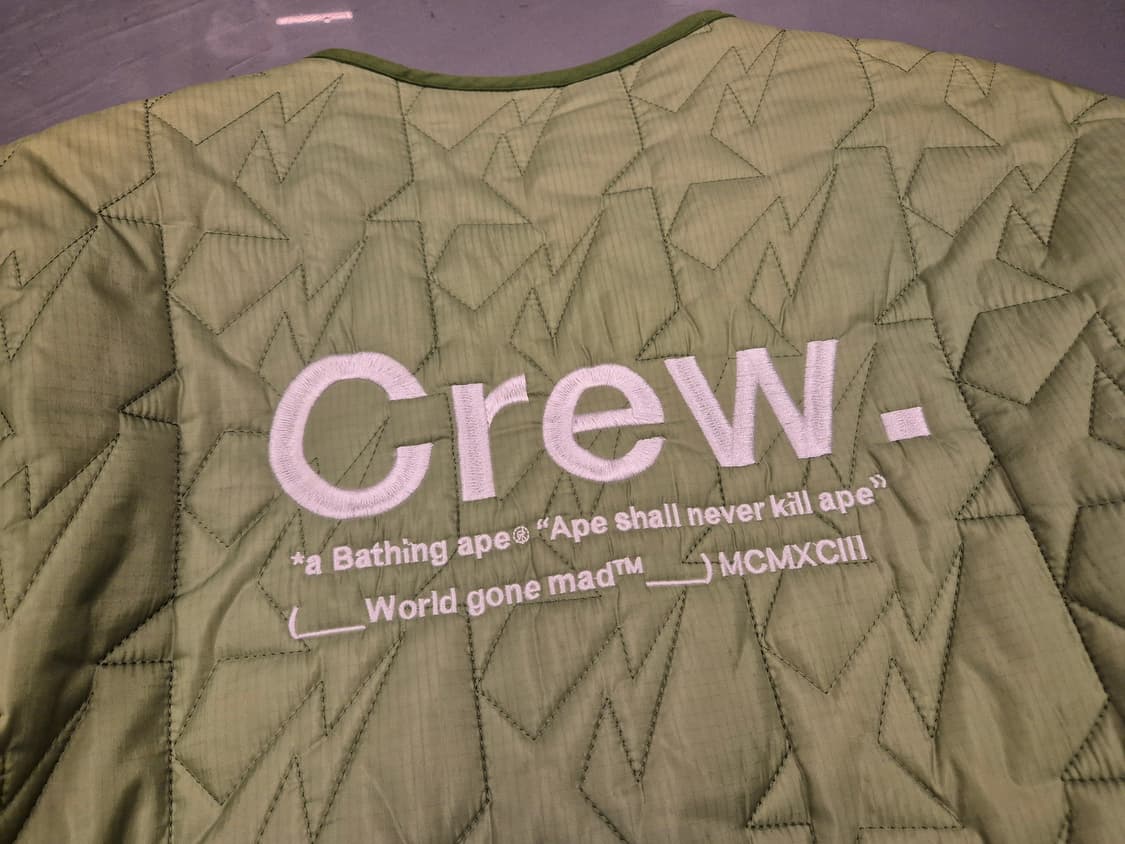 BAPE 스타 퀼팅 자켓 상품이미지5