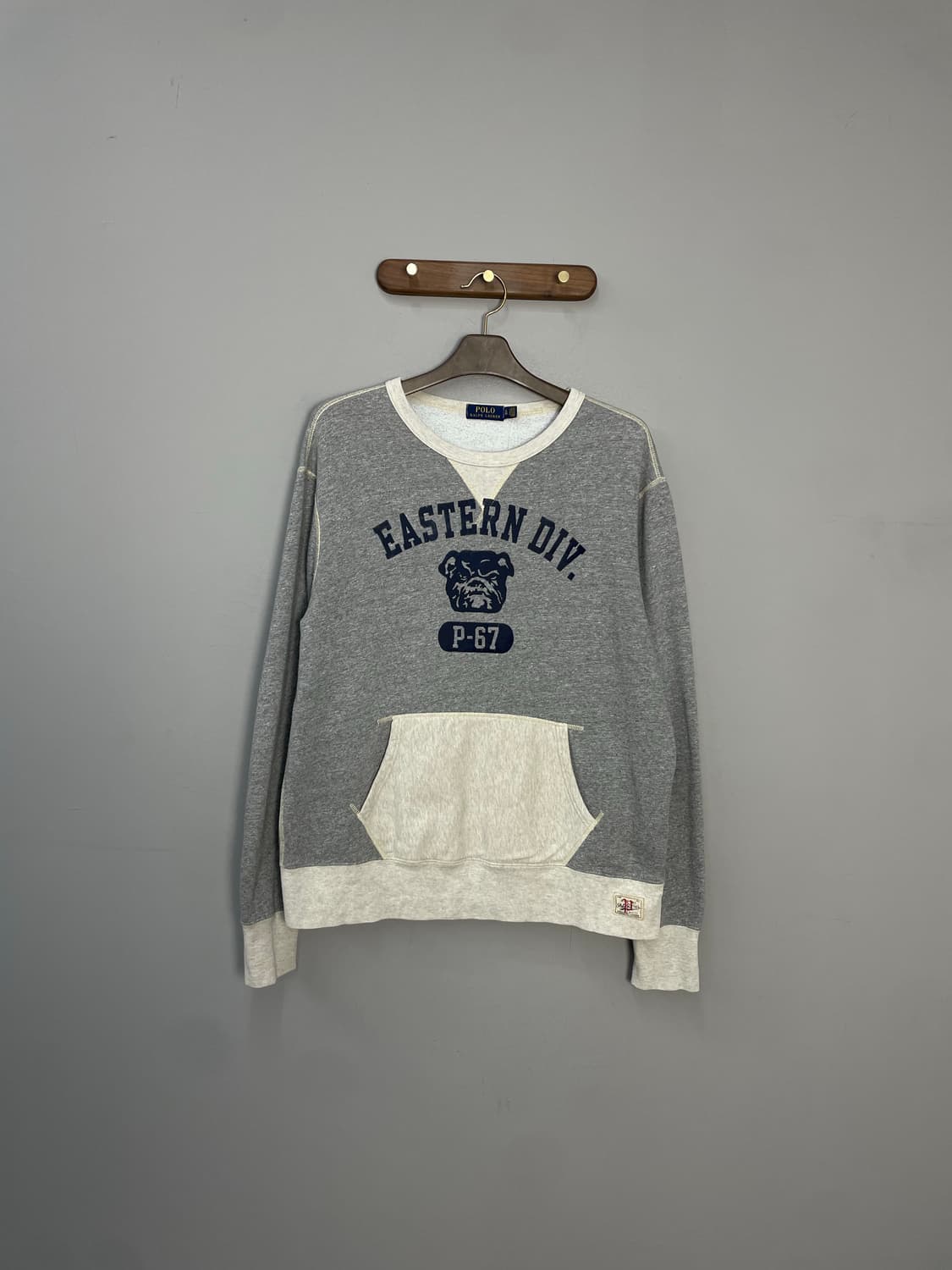 폴로 랄프로렌 불독 그레이 스웻셔츠 H2095 상품이미지2