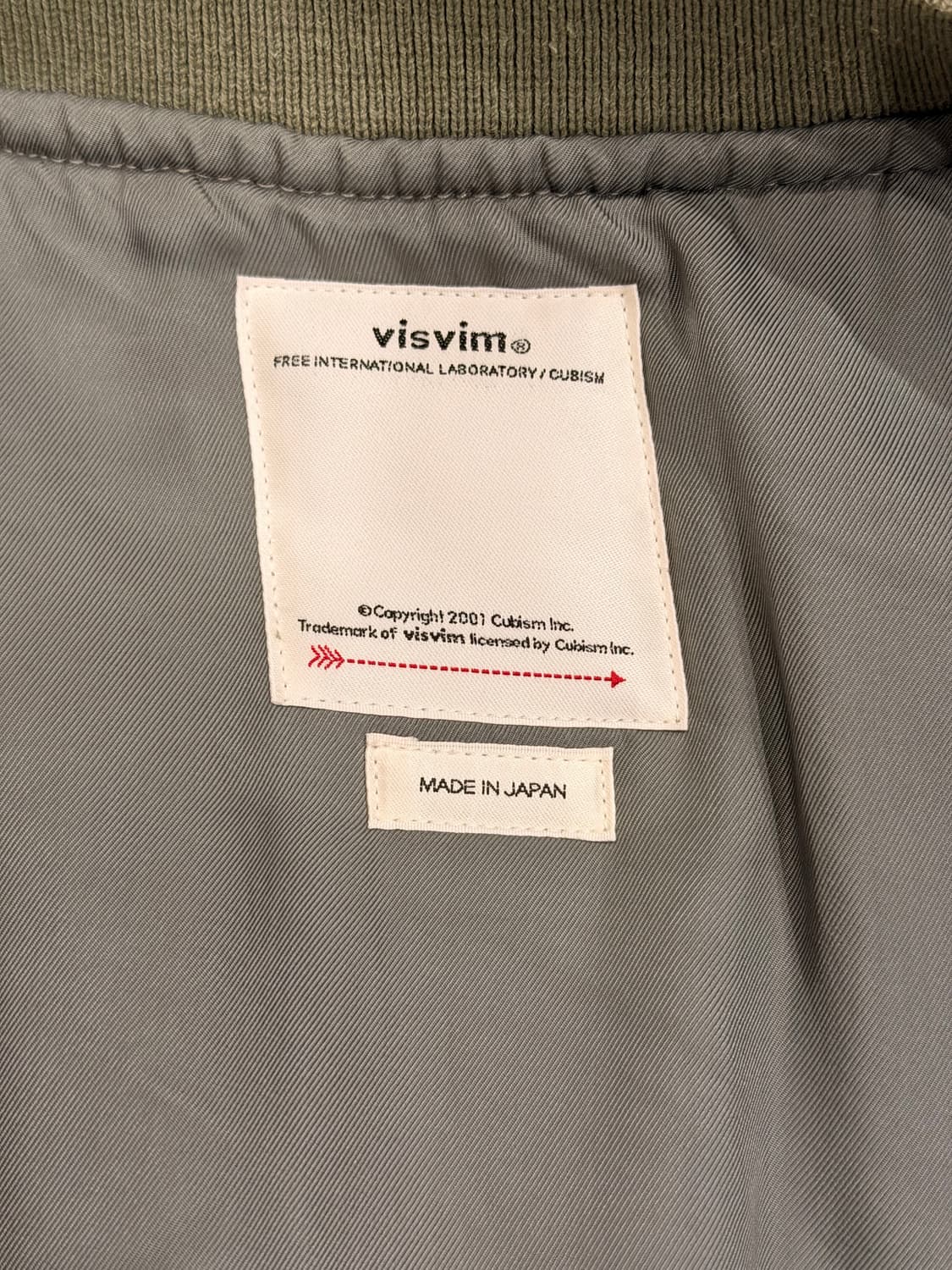 비즈빔 22ss 토르손 라이트그린 3사이즈 판매합니다 상품이미지4