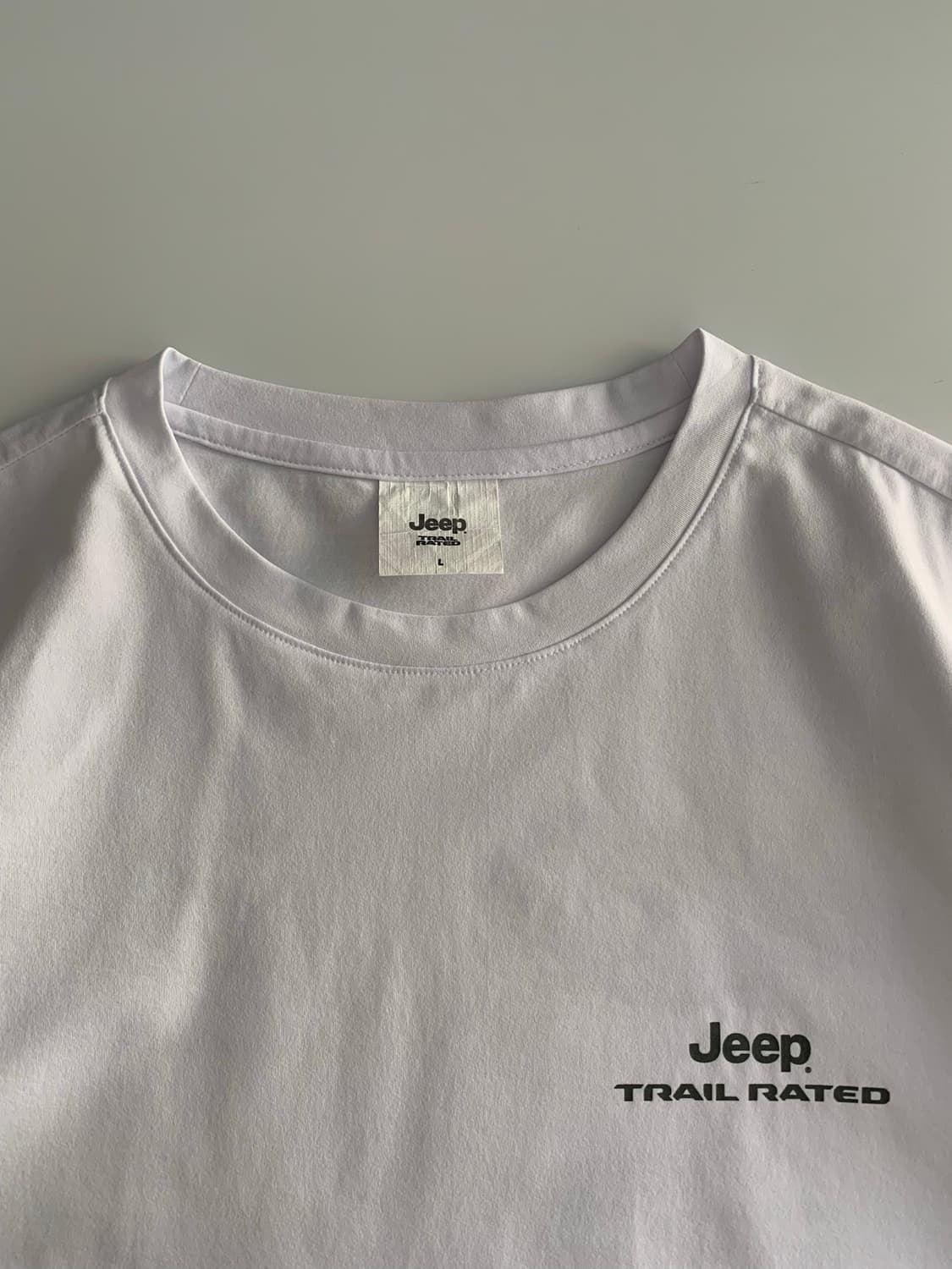 Jeep 지프 화이트 반팔티 상품이미지3