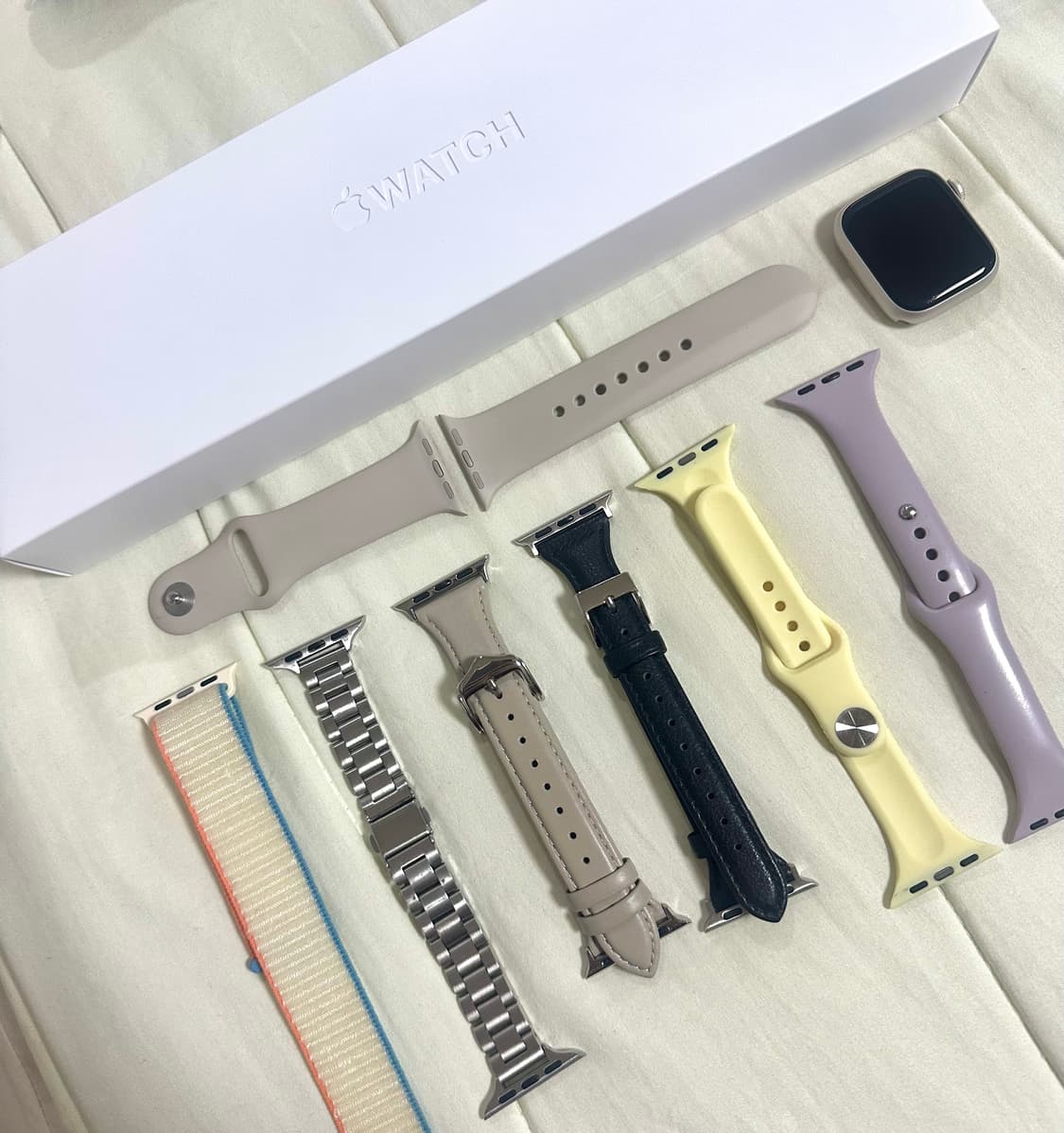 애플워치 7 41mm GPS 스타라이트 상품이미지1