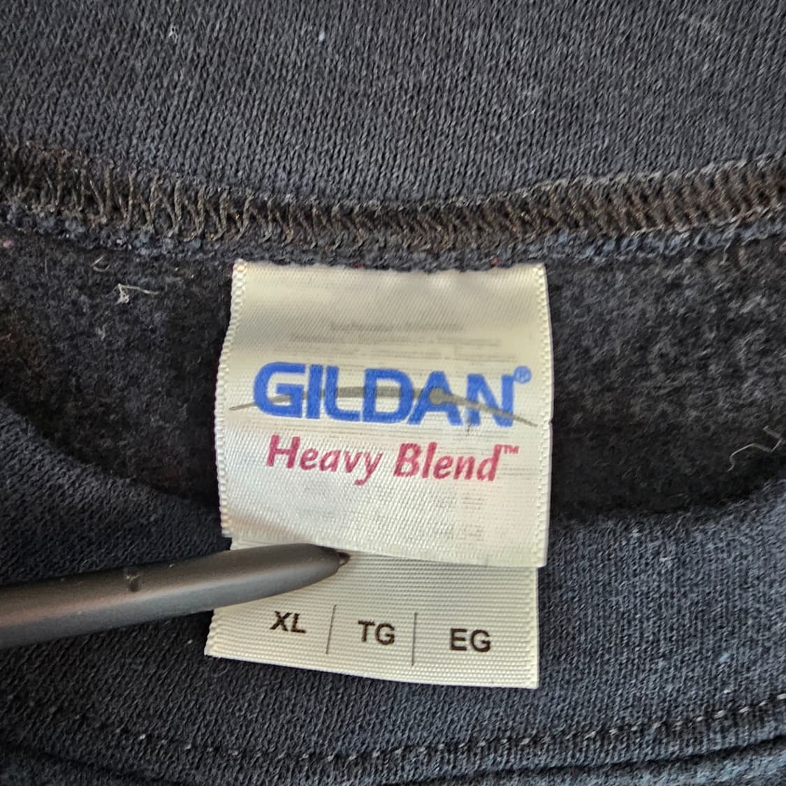 길단 블랙 맨투맨 기모 스웻셔츠 상품이미지7