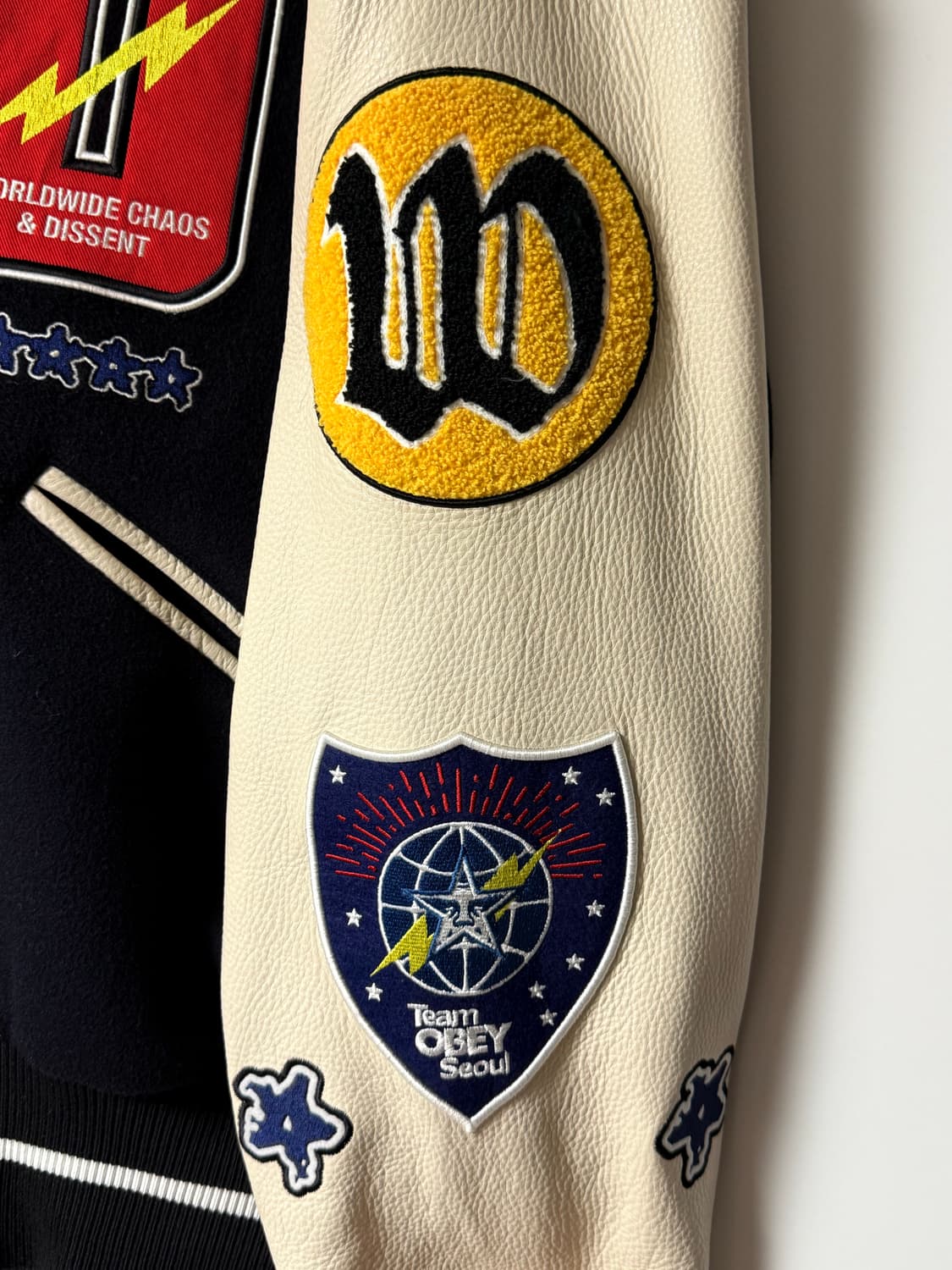 [XL]웍스아웃X오베이 20주년 바시티 상품이미지3