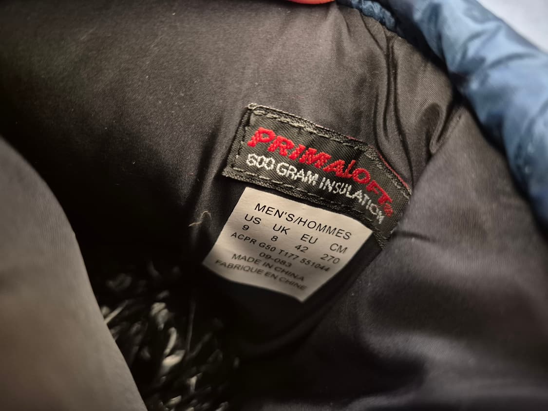 00s 노스페이스 600g 프리마로프트 부츠 상품이미지10