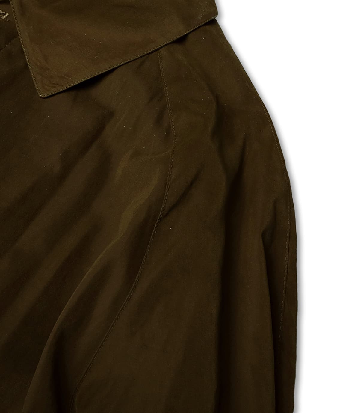 몬테도로 [Montedoro] 레인웨어 카키 레글런 벨티드 롱코트 상품이미지3