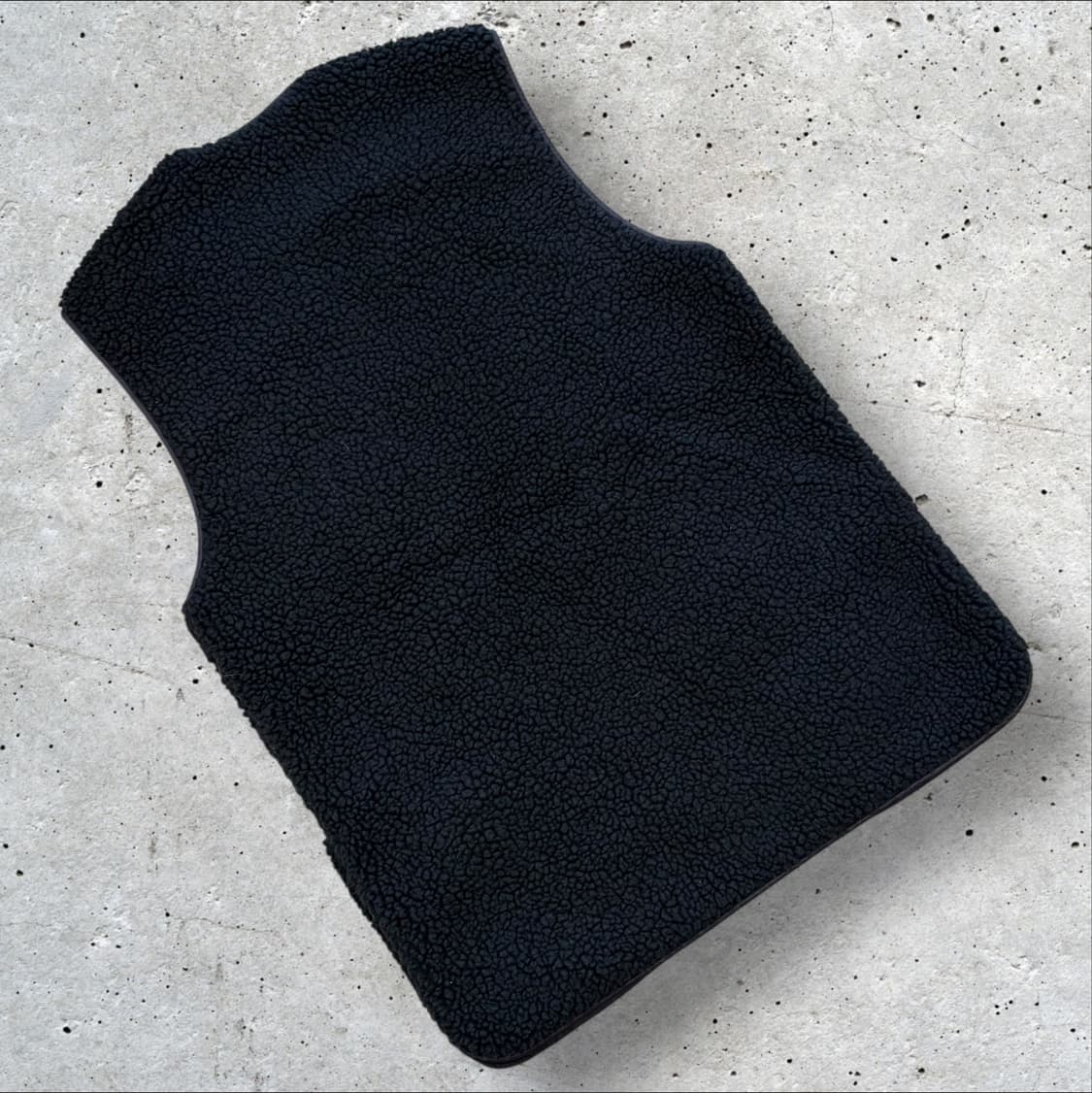 [S] 바버 BERBER 뽀글이 플리스 베스트 조끼 블랙 C721 상품이미지2