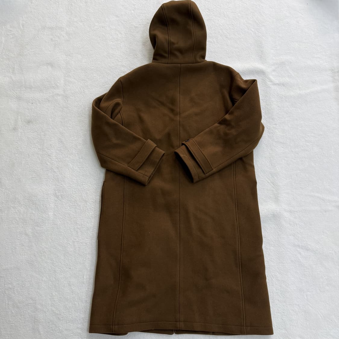 L 인사일런스 울 후드 더플 코트 0317T 상품이미지2