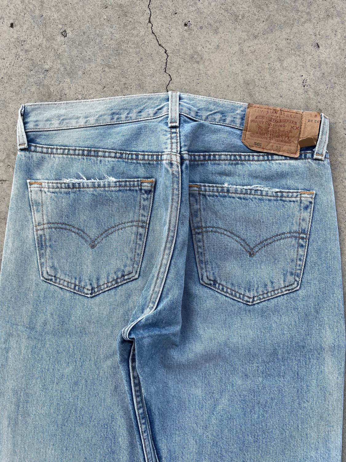 90s USA 빈티지 리바이스 501 데님 팬츠 상품이미지6