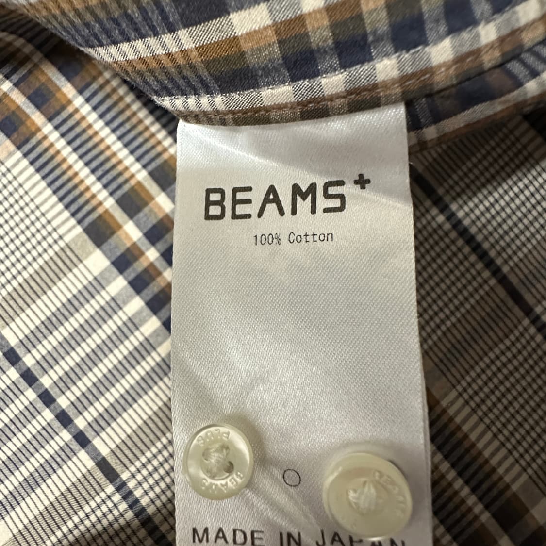 BEAMS PLUS japan made check shirt 상품이미지4