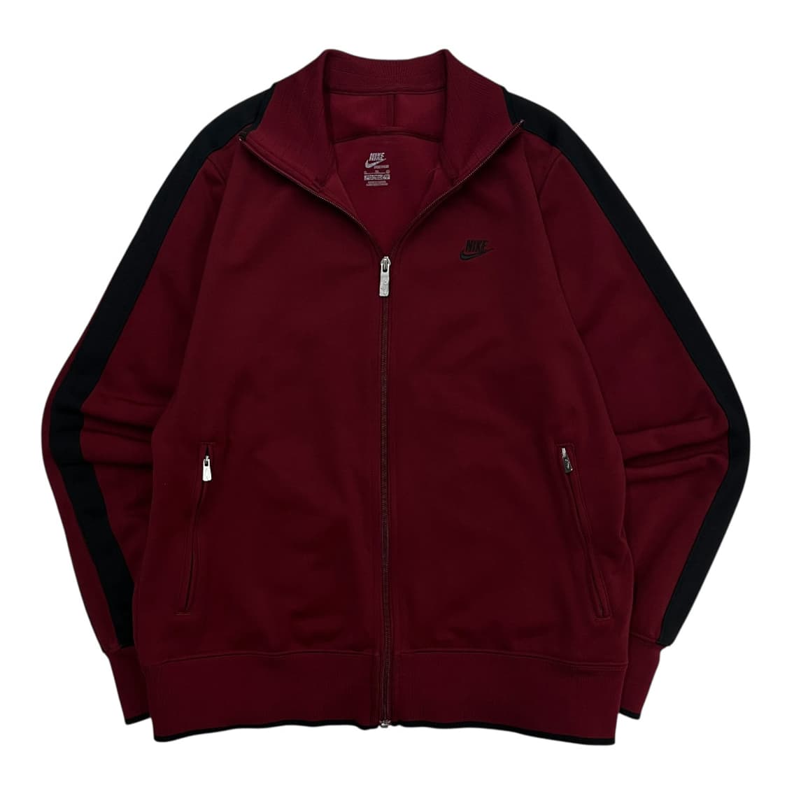 나이키 블랙 라인 버건디 집업 XL 상품이미지3