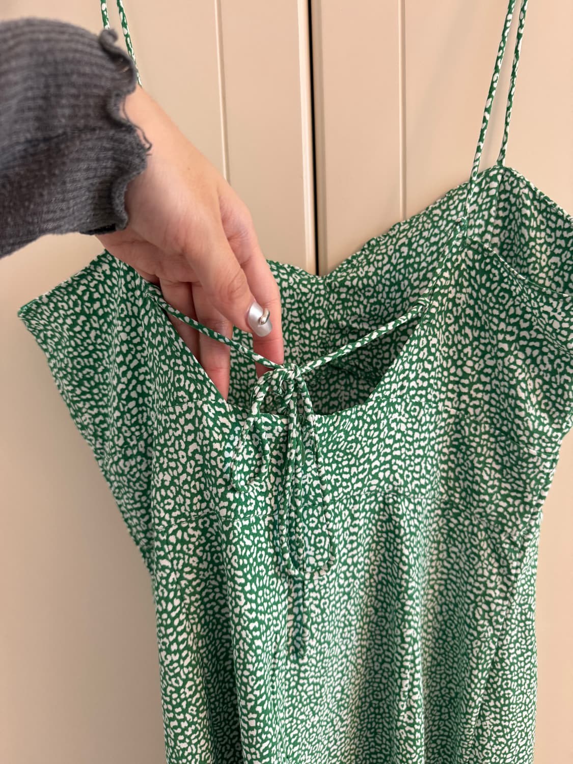 Zara 자라 슬릿 미디 원피스 드레스 상품이미지4