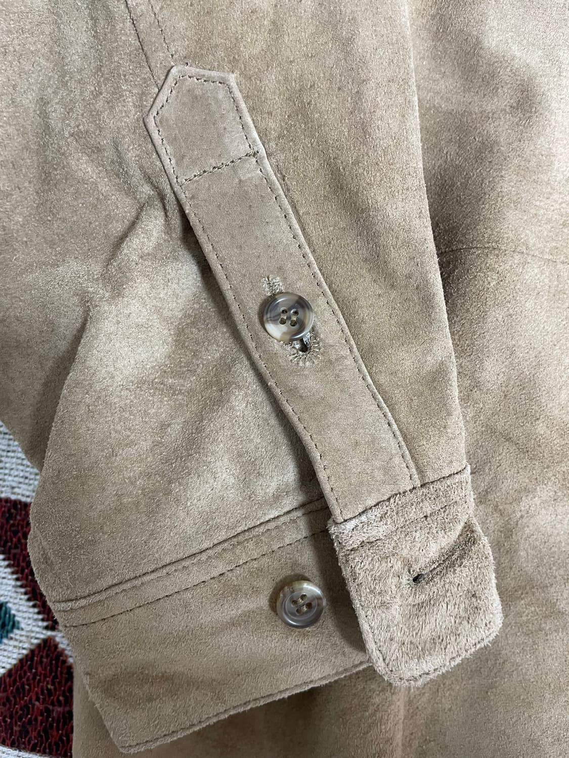 골든베어(golden bear)스웨이드 셔츠 자켓 상품이미지6