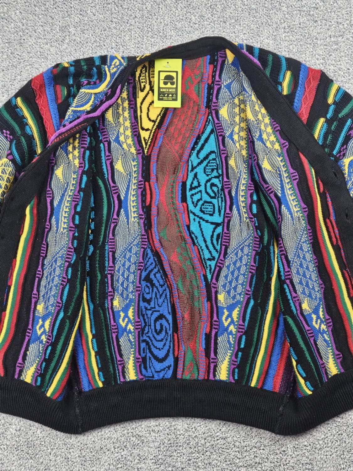 빈티지 쿠지 ST 입체 텍스처 케이블 니트 가디건 (본문참조)/10497 상품이미지10