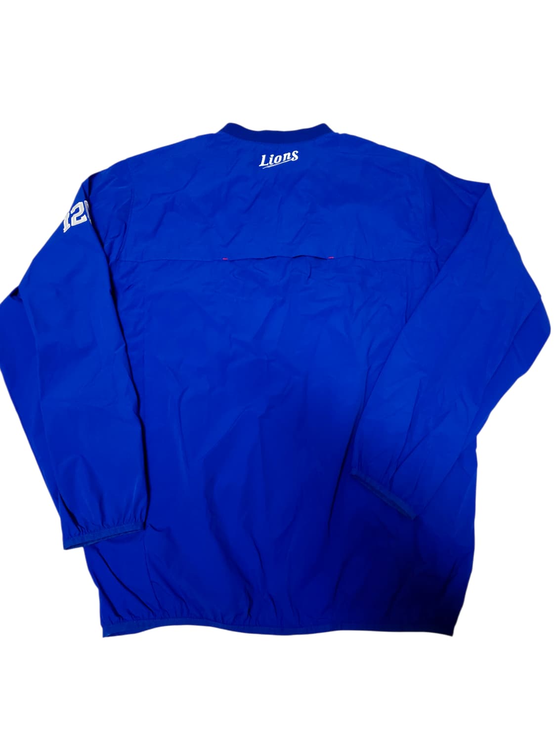 [삼성라이온즈] 희귀 '선수용 스타일' SL 로고 브이넥 아노락 바람막이 상품이미지2