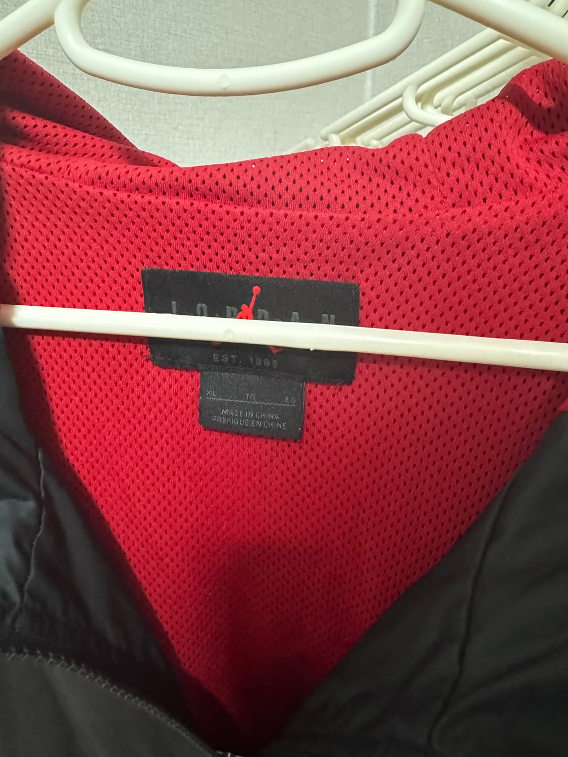 (XL)나이키 조던 에센셜 우븐 자켓 짐레드 상품이미지4