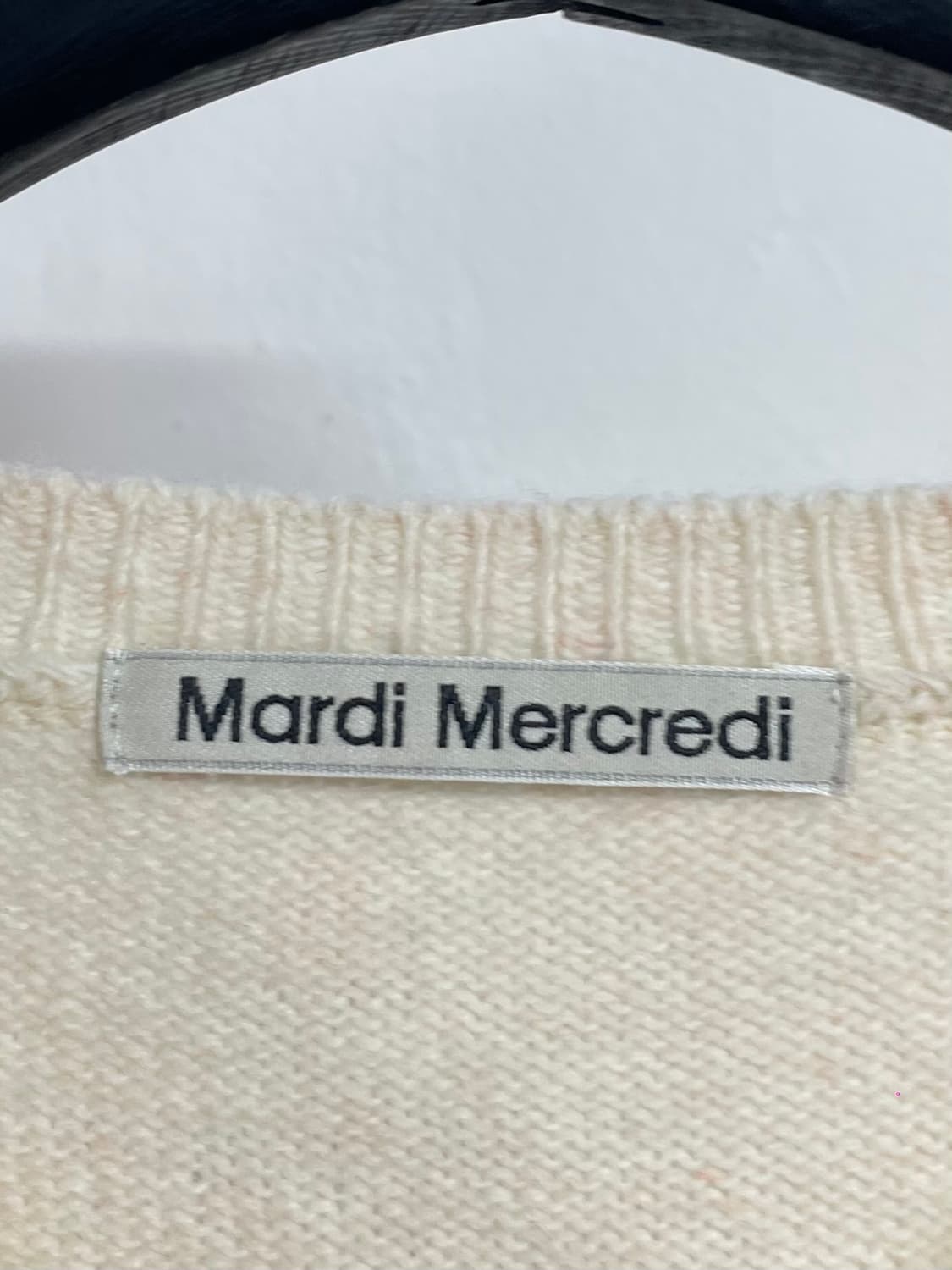 마르디메크르디 리쿤 울 브이넥 니트 (on.86) 상품이미지4