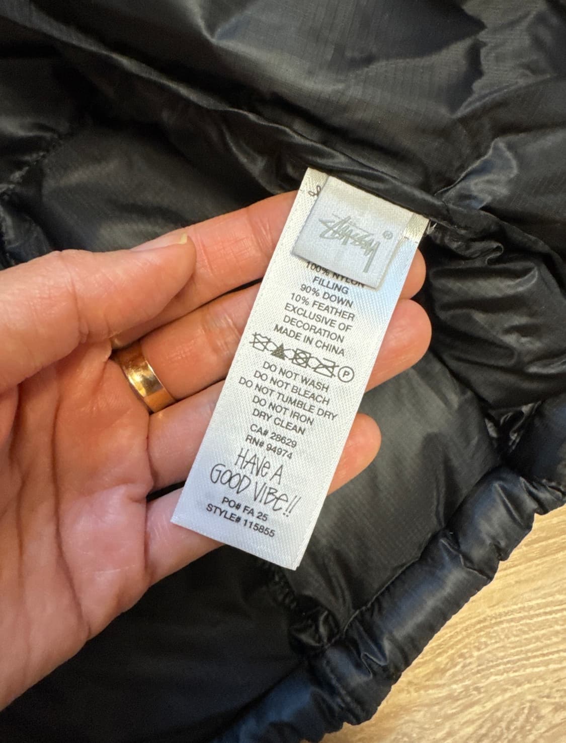 스투시 미드웨이트 푸퍼 상품이미지3