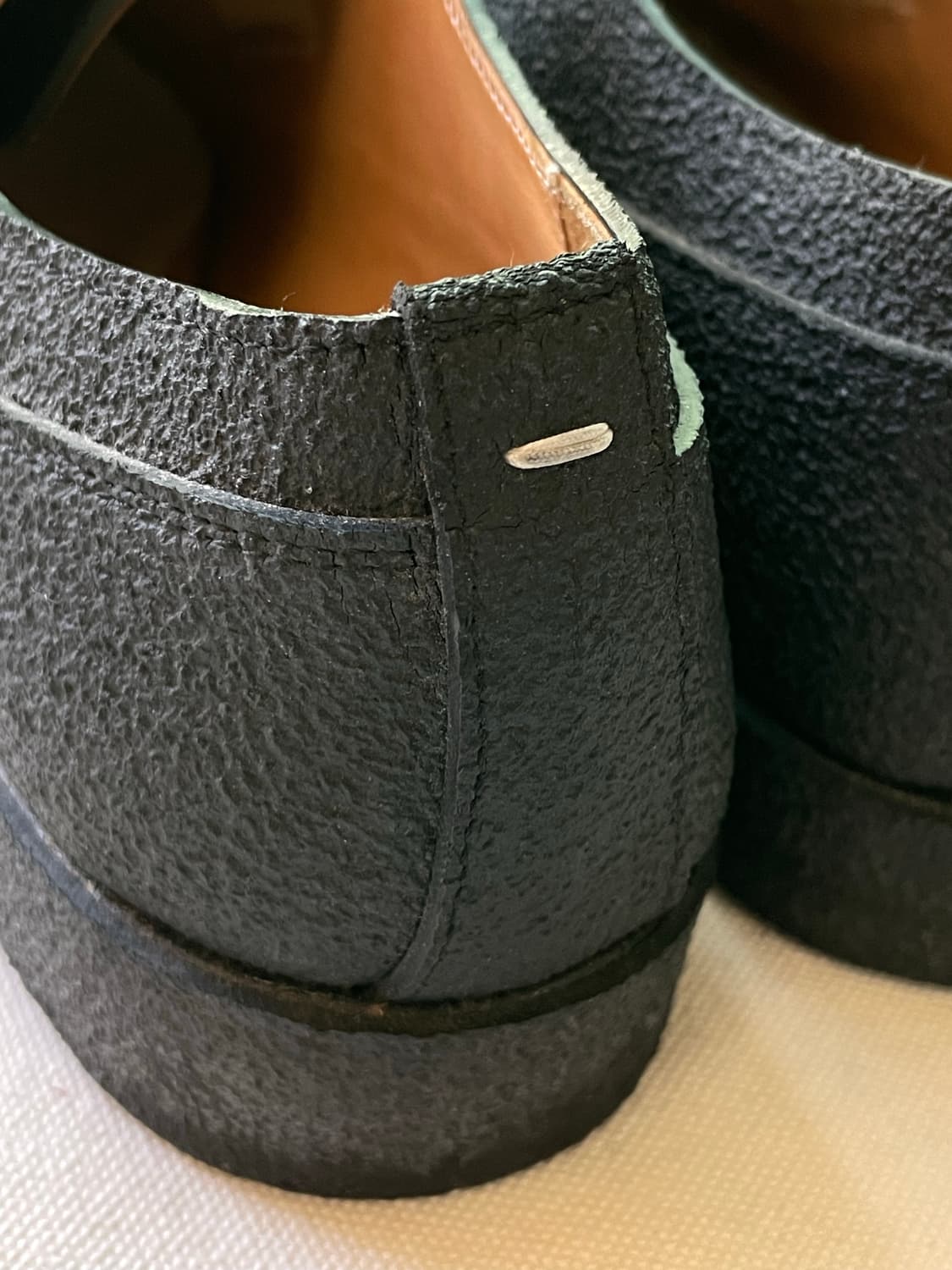 메종 마틴 마르지엘라 22라인 러버 코팅 옥스포드 더비 슈즈 구두 상품이미지4