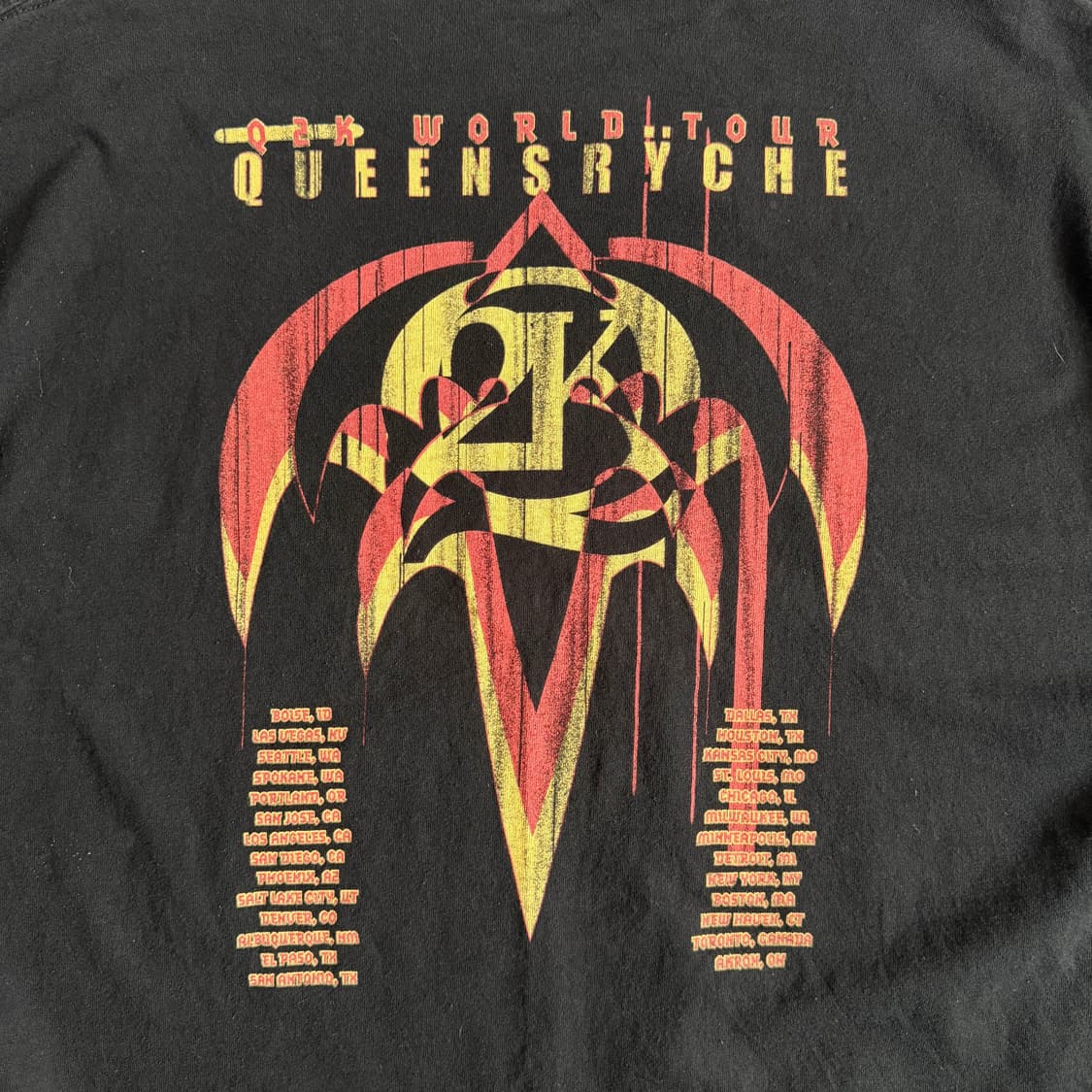 2000 Queensryche World Tour ( 2XL ) 상품이미지5