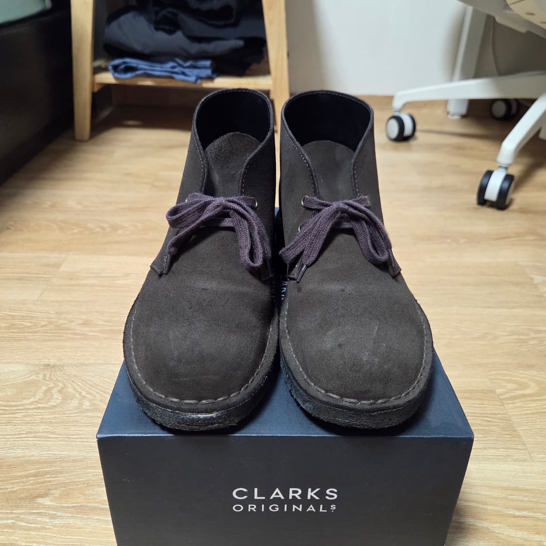 [UK 7] 클락스 데저트부츠 다크브라운 / 처커부츠 처카부츠 상품이미지2