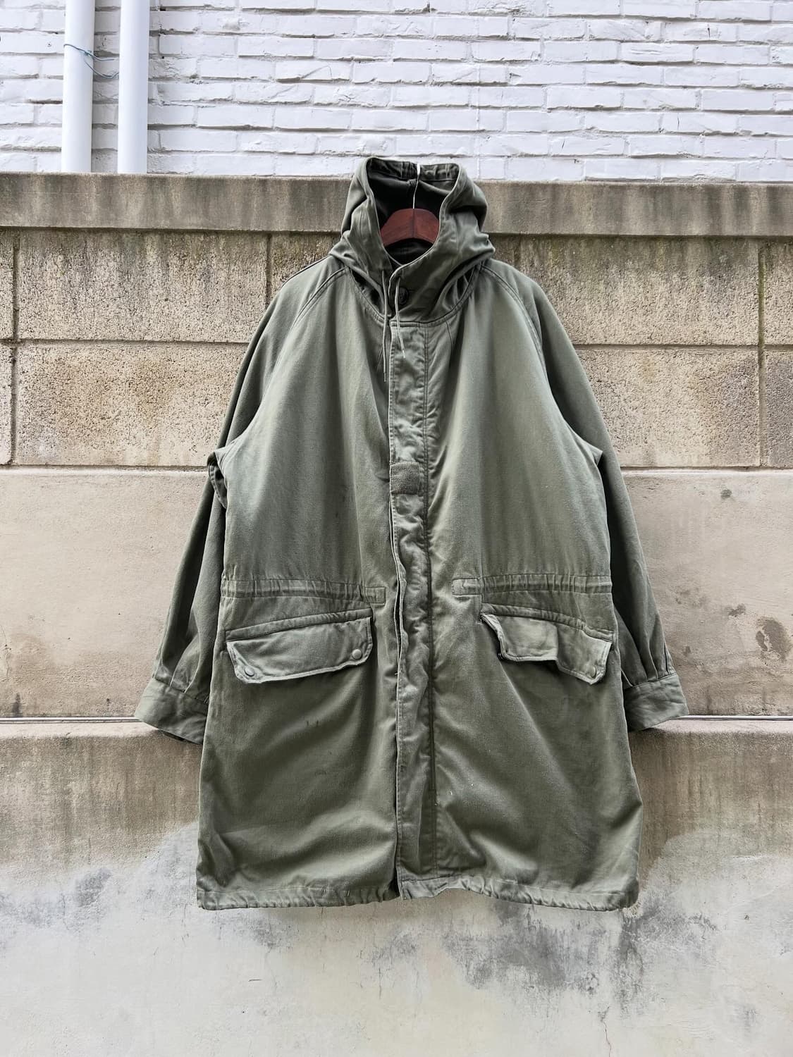 1970s FRENCH ARMY M-64 FIELD 모즈파카 개파카 상품이미지1