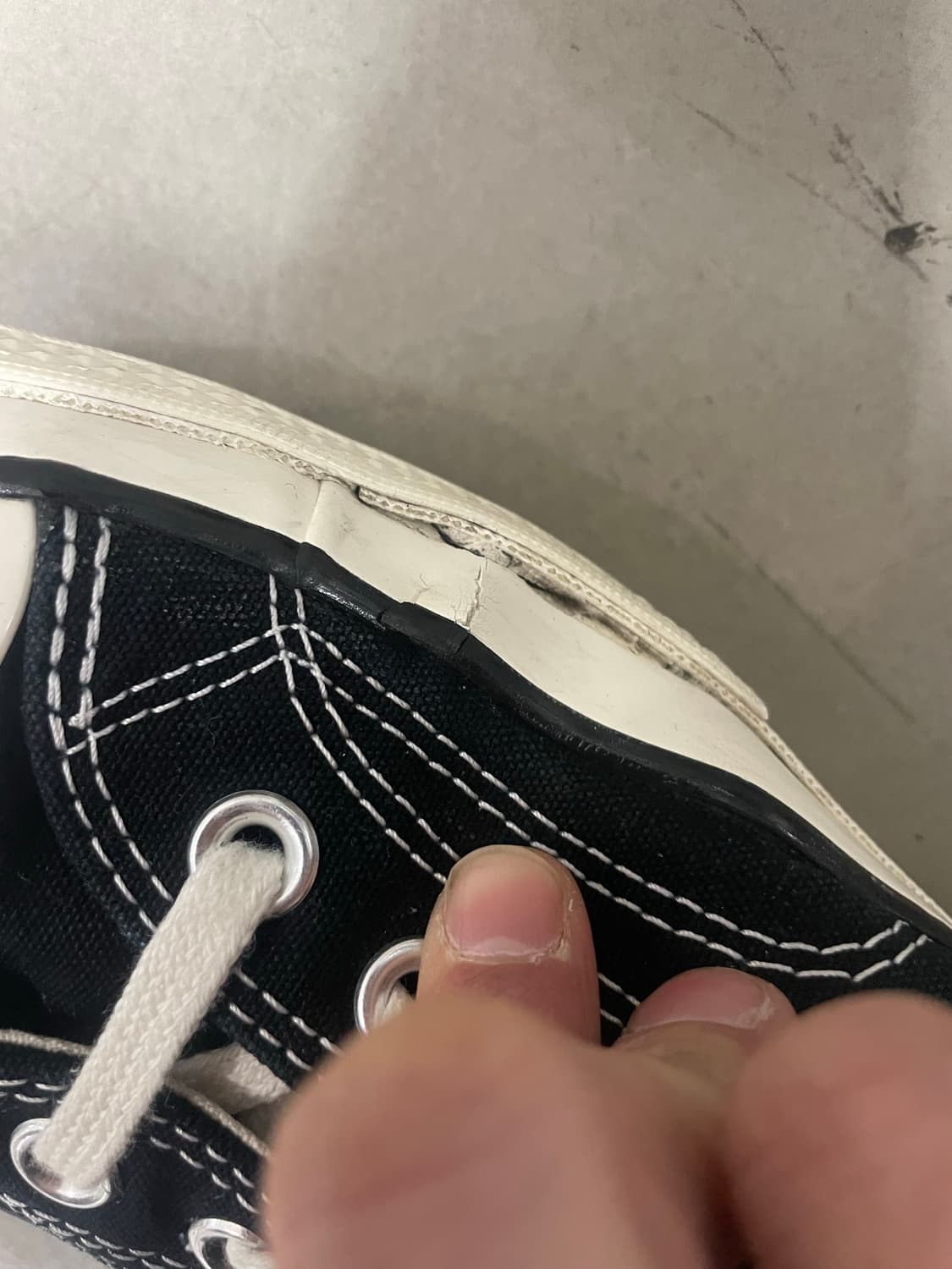 컨버스 척 70 하이 블랙 275 상품이미지10