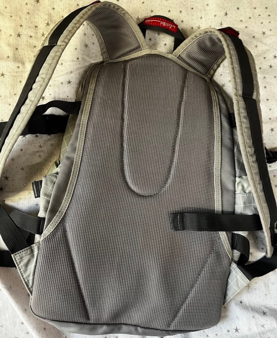 이스트보이 / 라이트그레이 체크 백팩 상품이미지3