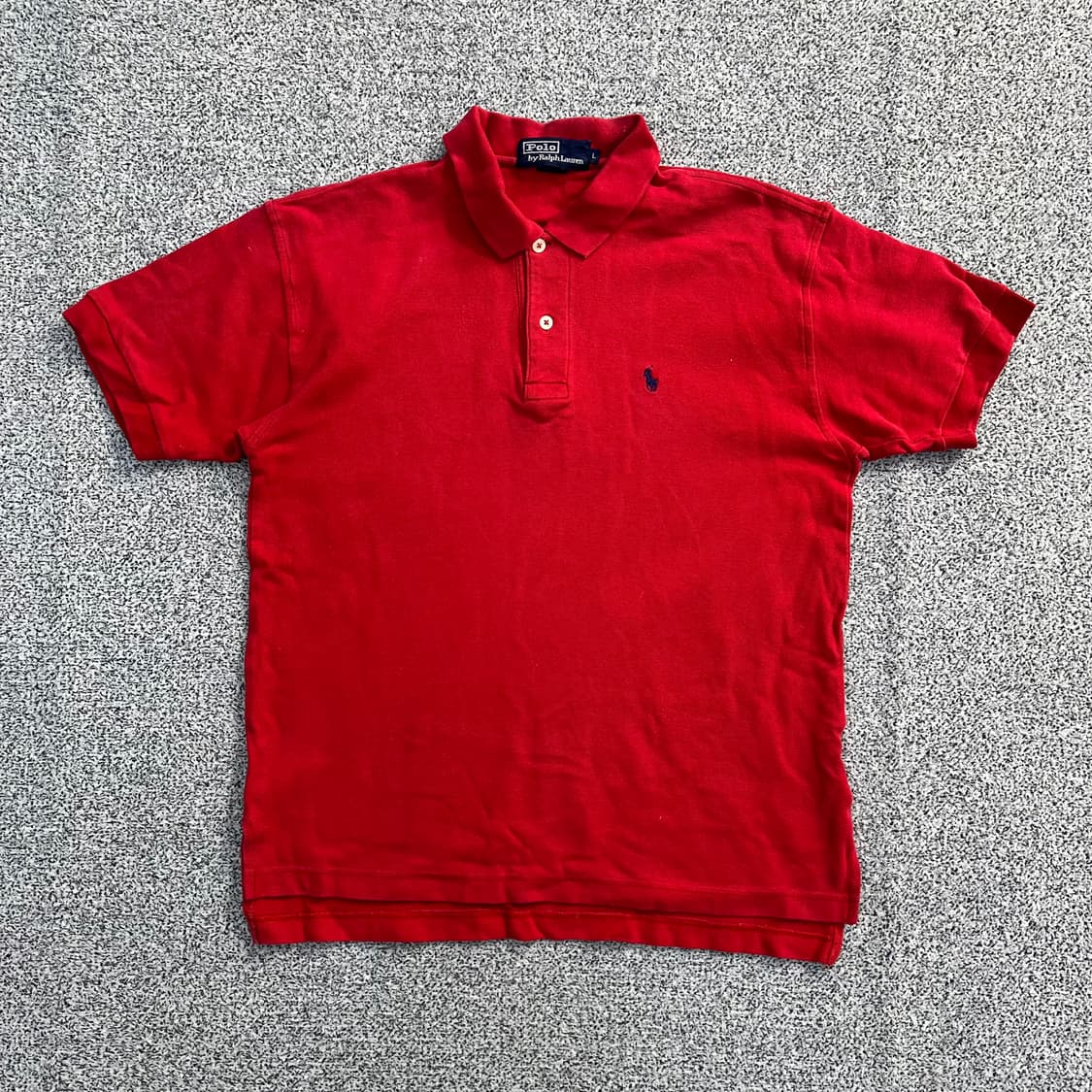 L; 폴로랄프로렌 반팔 카라 티셔츠 0313M 상품이미지1