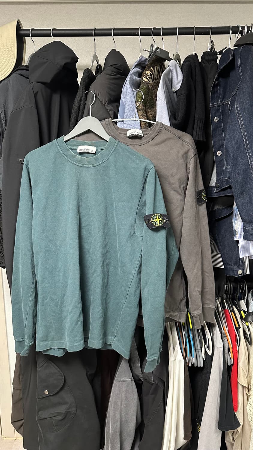 스톤아일랜드 긴팔 티셔츠 일괄 판매 L 상품이미지1