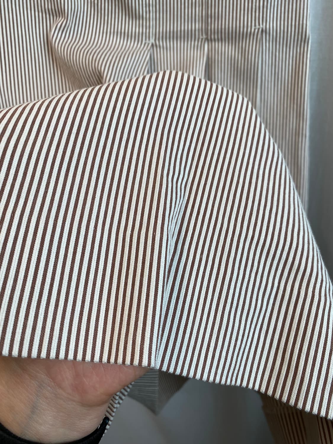 EDDIE BAUER 브라운 스트라이프 스커트(24) 상품이미지6